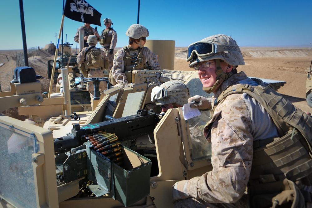 Marines Machine Gun Qual in Helmand