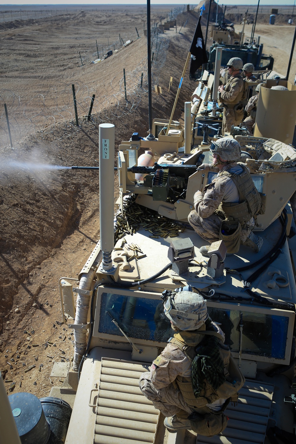 Marines Machine Gun Qual in Helmand