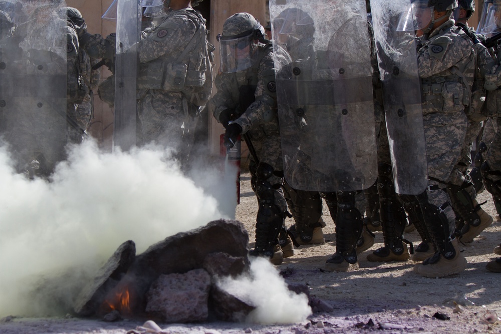 157th Infantry BDE conducts non-lethal weapons training
