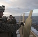 22nd MEU Marines shoot from Mesa Verde flight deck