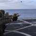 22nd MEU Marines shoot from Mesa Verde flight deck