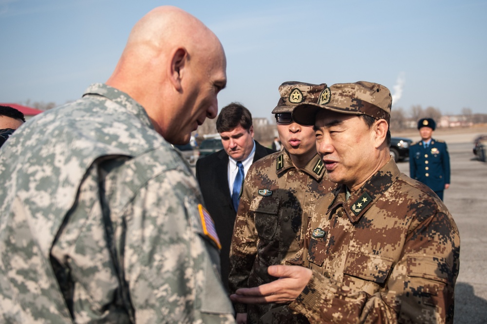 US Army chief of staff visits China