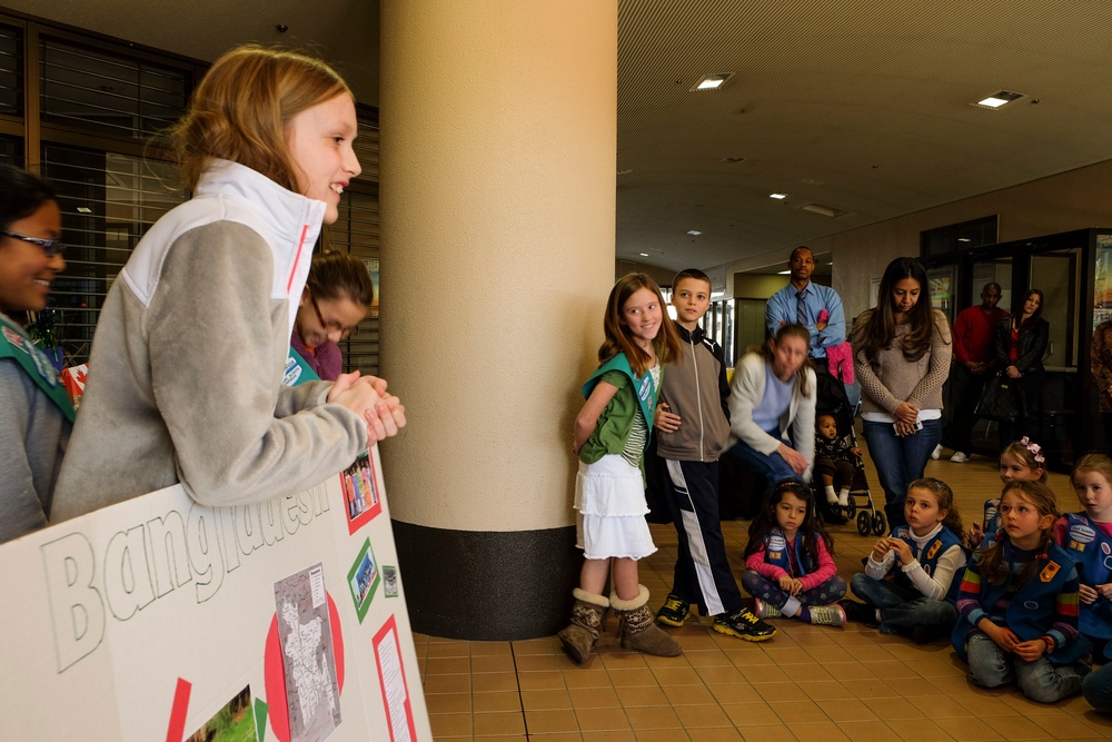 Girl Scouts worldwide