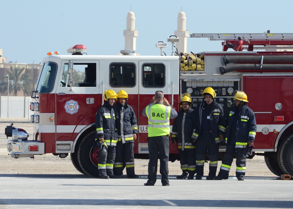 NSA Bahrain's first live-fire training