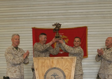 Afghanistan unit awarded Logistics Excellence award by Commandant of the Marine Corps