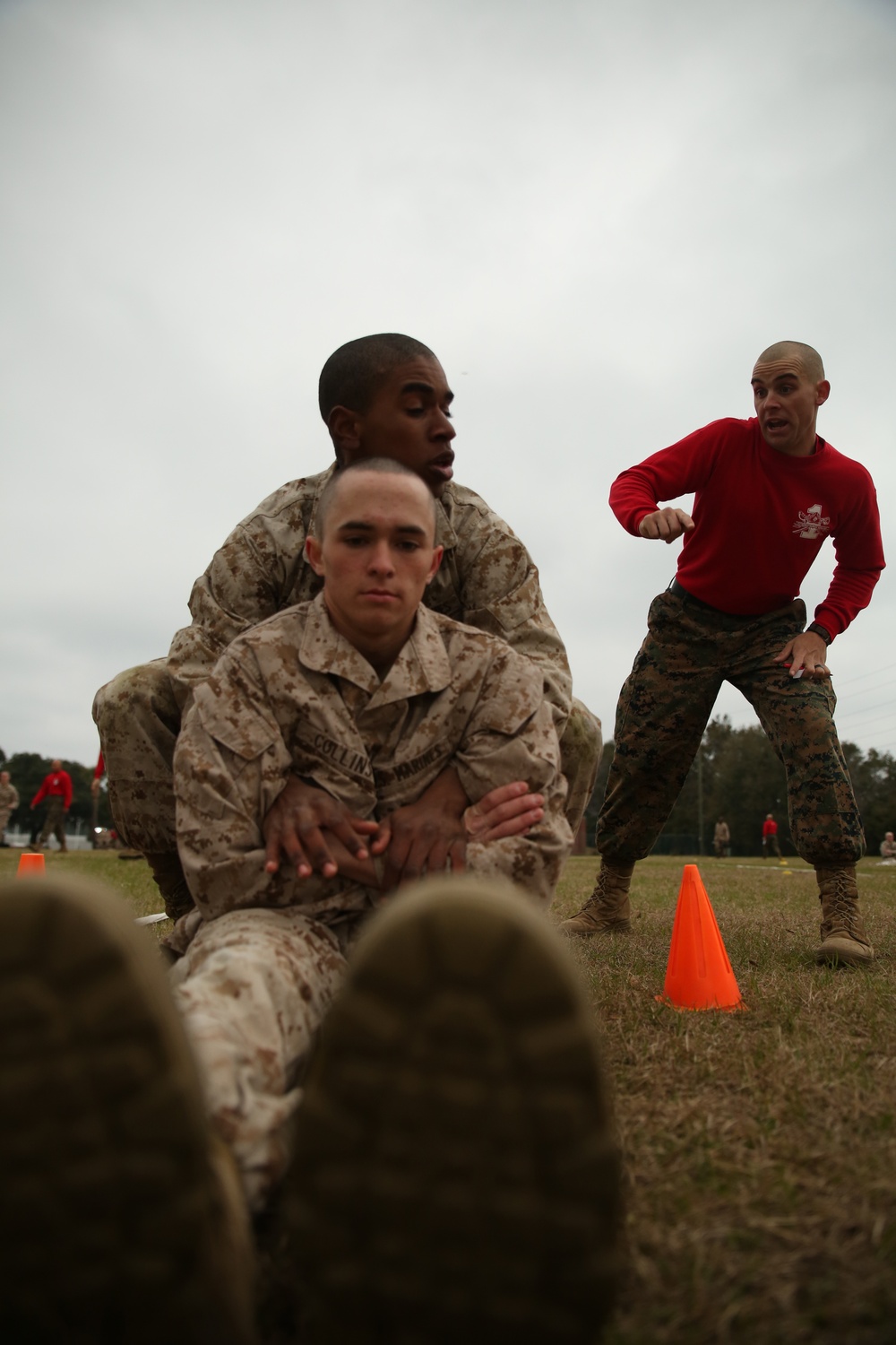 Photo Gallery: Marine recruits prove combat fitness in test on Parris Island