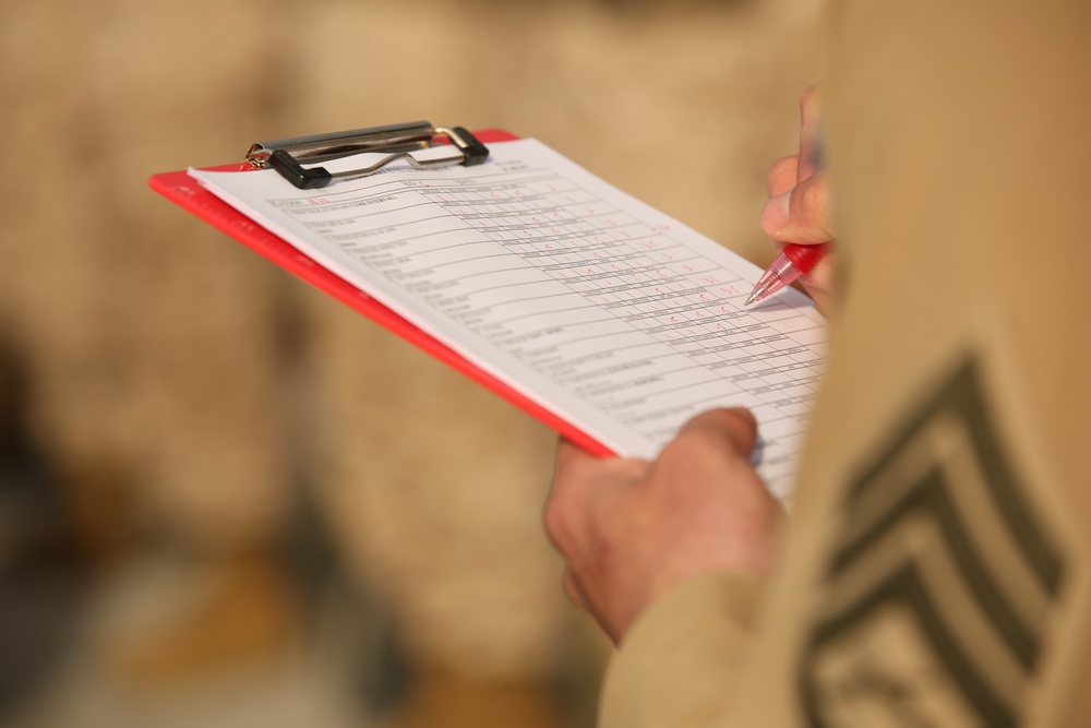 Photo Gallery: Marine recruits display discipline, cohesion during first drill evaluation on Parris Island