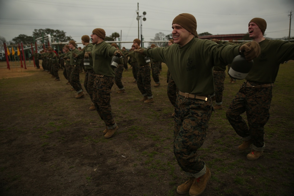 Photo Gallery: Recruits introduced to Marine Corps martial arts on Parris Island