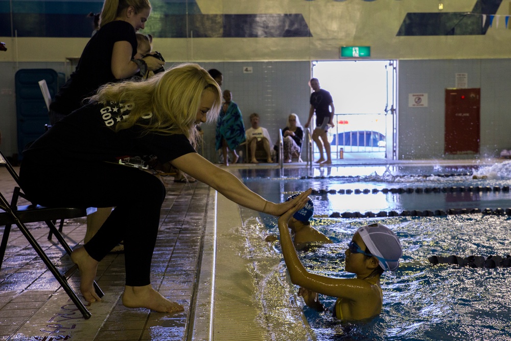 MCAS Iwakuni hosts swim competition for fun, relations