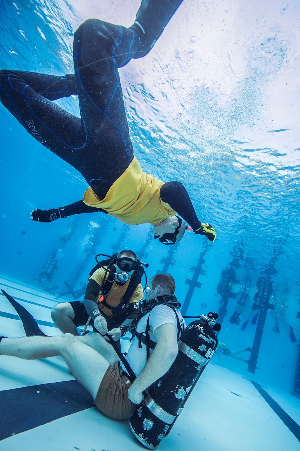 Naval Diving and Salvage Training Center training operations