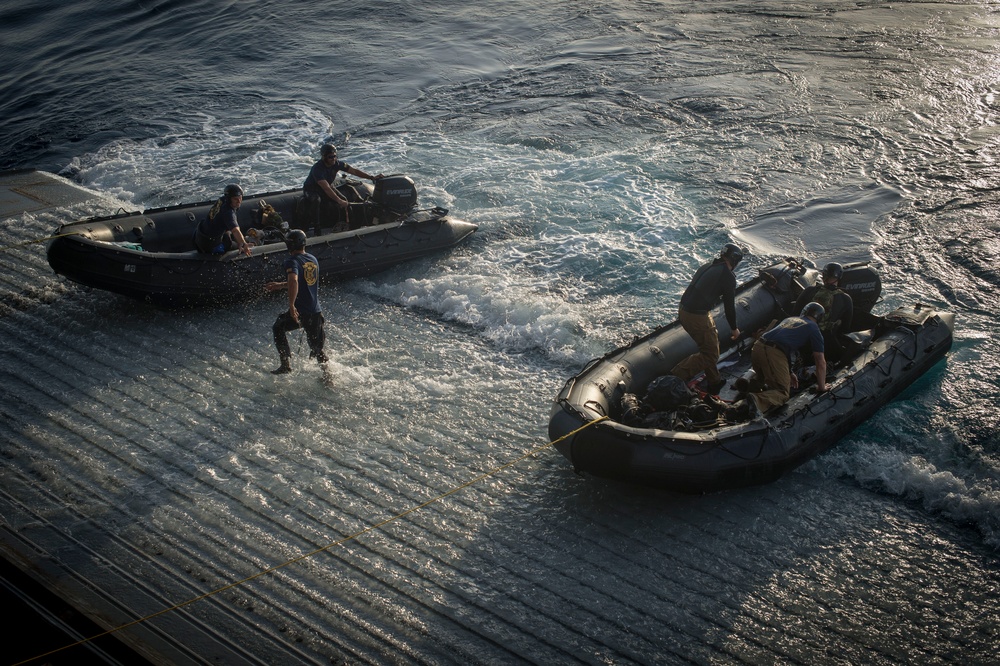 Underway recovery test