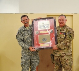 401st AFSB says farewell to chief of staff