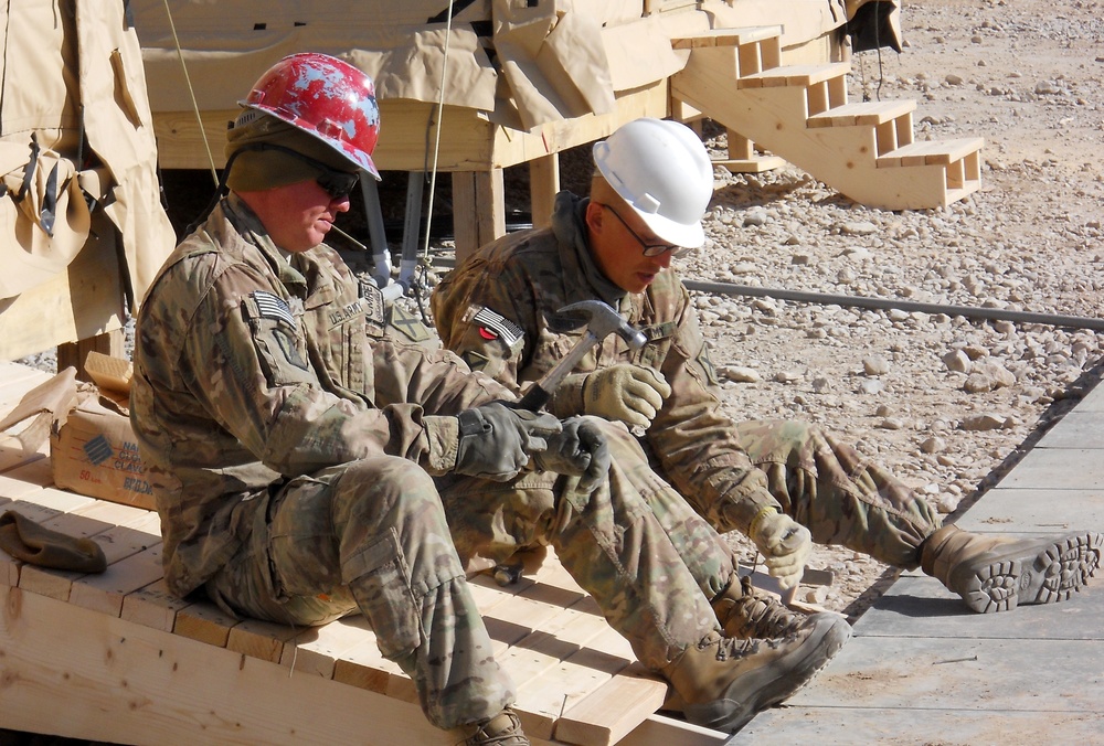 133rd Engineer Battalion keeps projects going on BAF