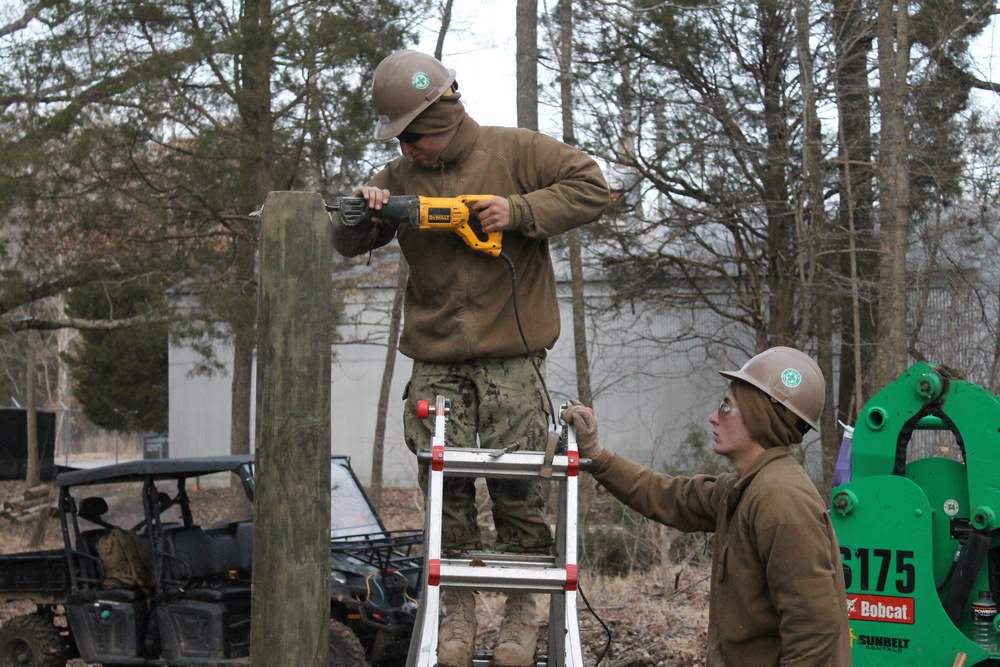 NMCB 74 in Fort Campbell