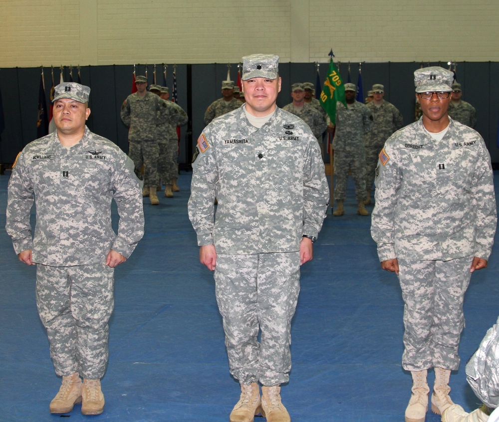 709th HHD changes command
