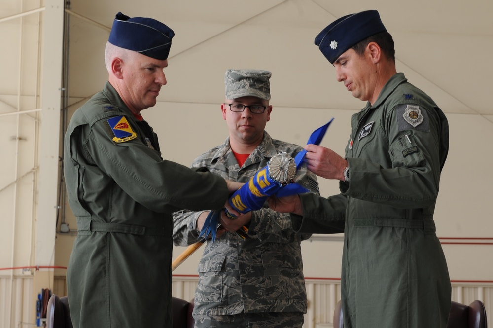 358th Fighter Squadron inactivation ceremony