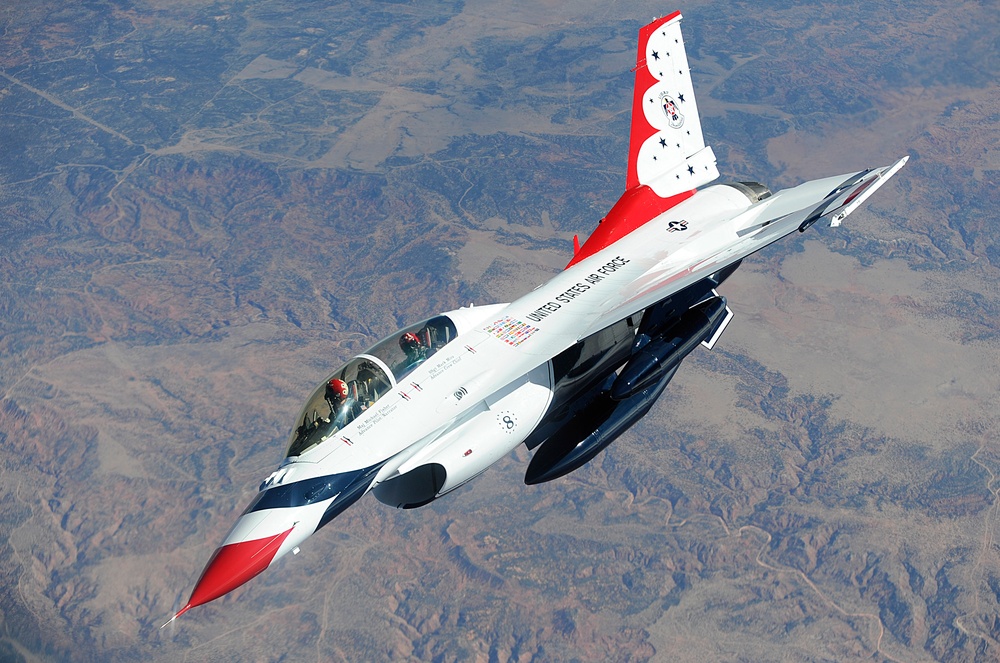 Refueling the Thunderbirds
