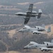 Fearsome four-ship: 188th Warthogs train at Razorback Range