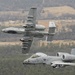 Fearsome four-ship: 188th Warthogs train at Razorback Range