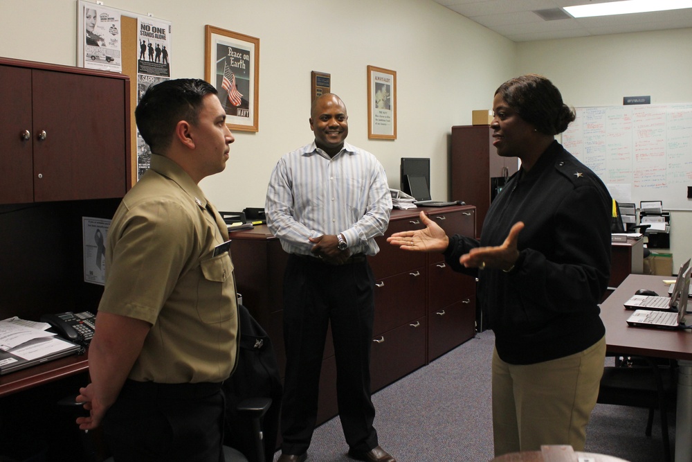 Visiting Navy Recruiting District Dallas