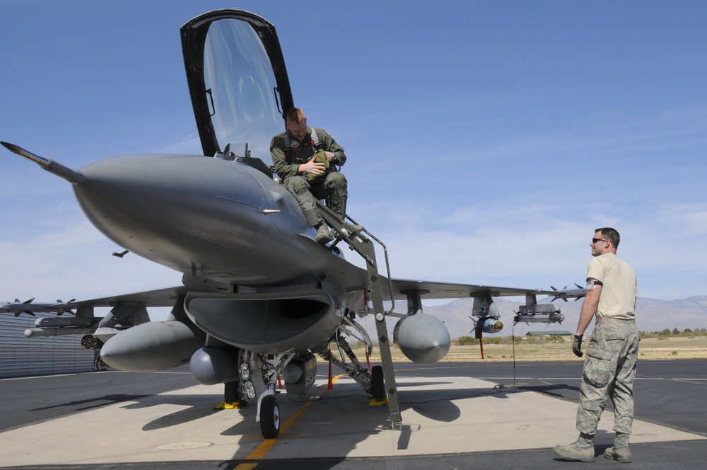 Munitions assembly and loading during Operation Snowbird at Davis-Monthan Air Force Base