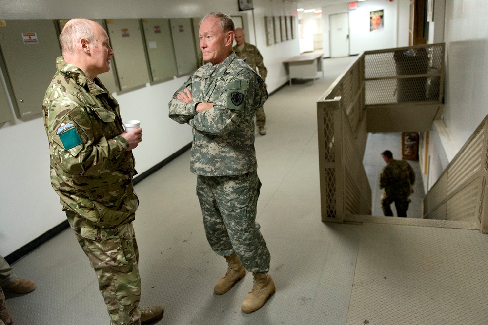 CJCS visits Afghanistan, February 2014