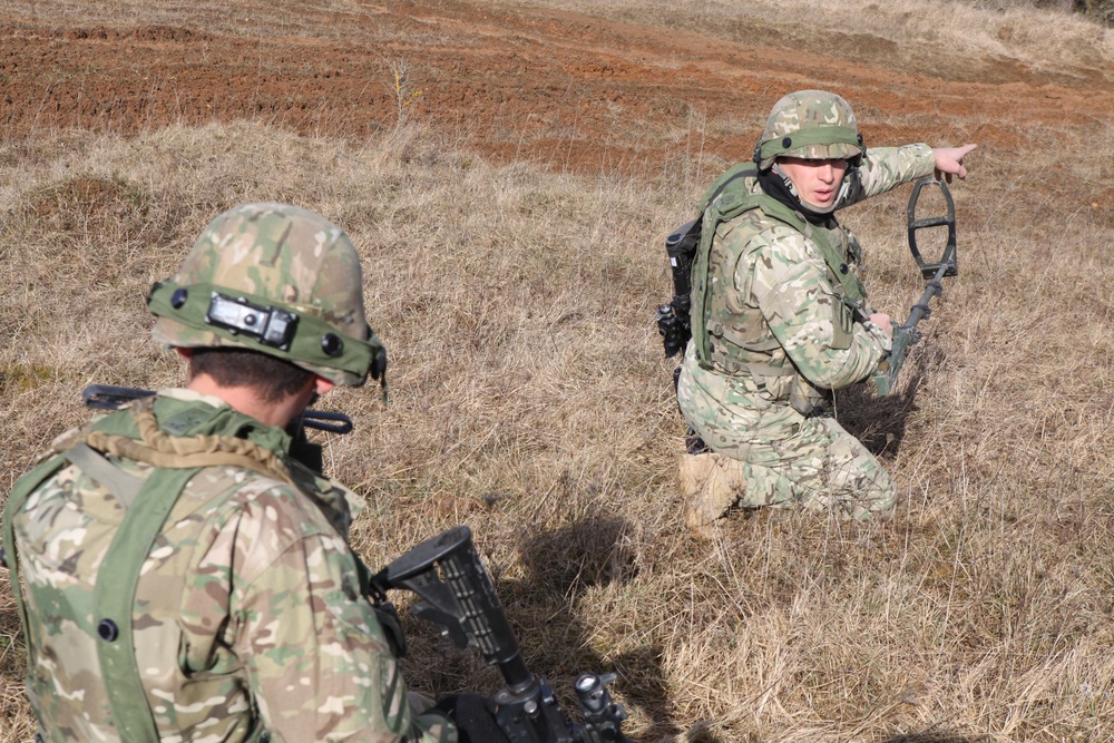 Georgian mission rehearsal exercise