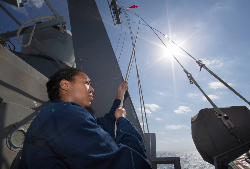 USS Mason operations