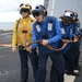 USS Mesa Verde firefighting exercise