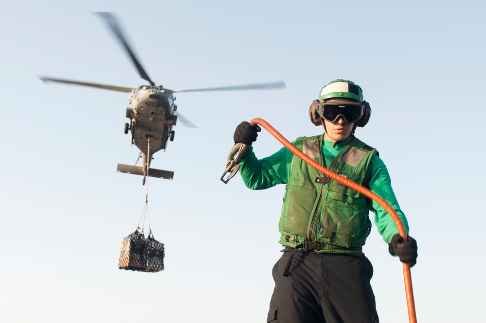 USS Harry S. Truman replenishment