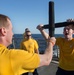 USS Mason sailors practice self-defense techniques