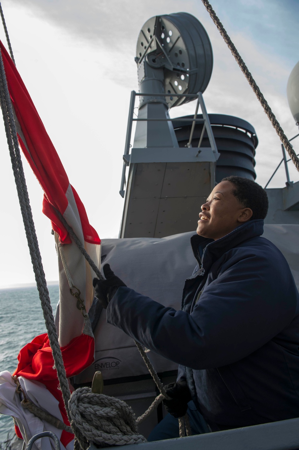 USS Stout arrives in Croatia