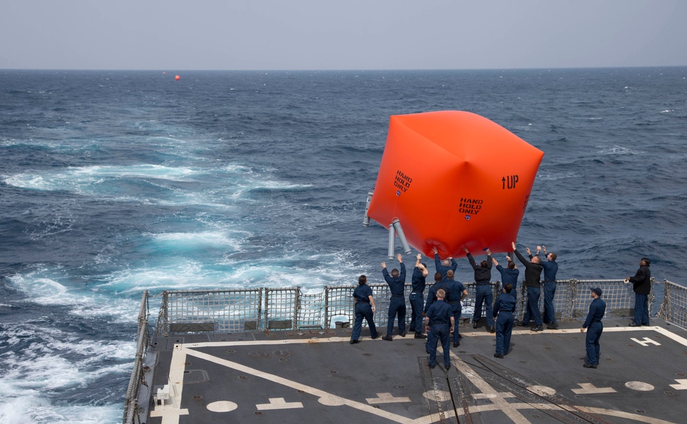 USS Mason sailors prepare for live-fire exercise