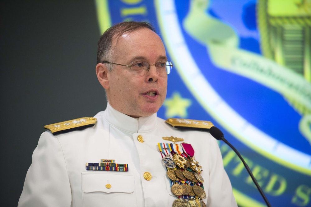 Rear Adm. Samuel J. Cox retirement ceremony