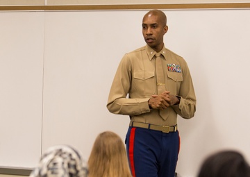 Marines Conduct Leadership Workshop at VCU