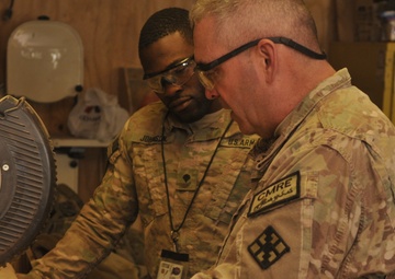 Mentoring soldiers, students at home, abroad