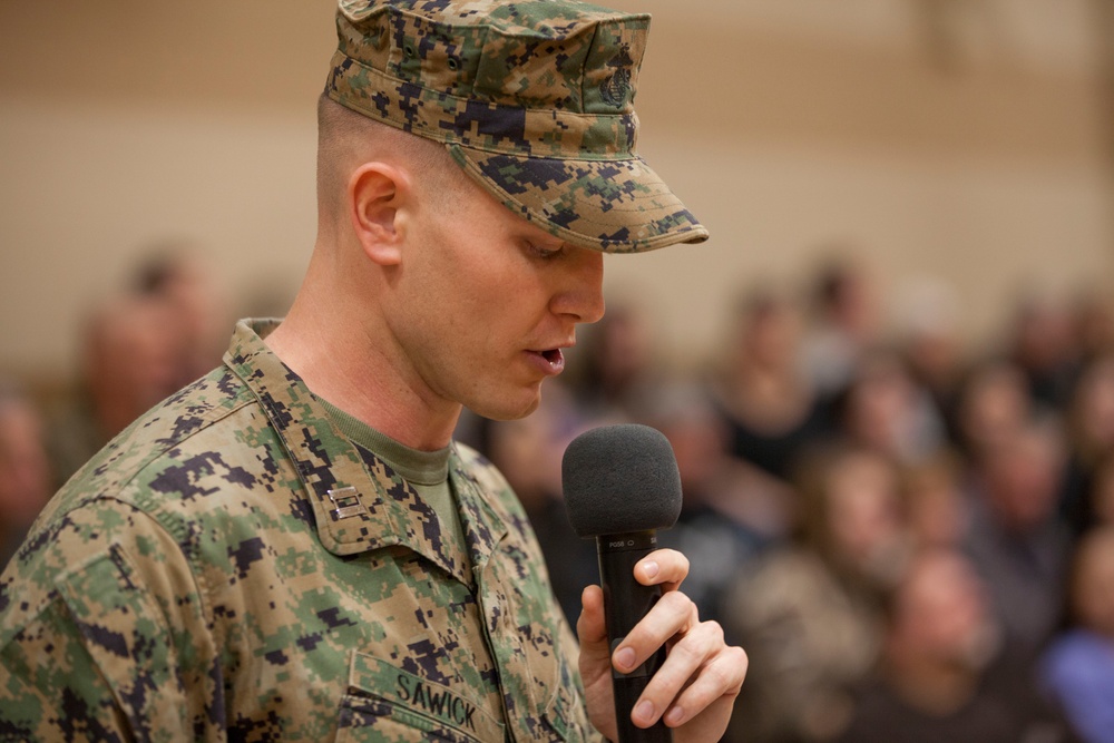 MCT Bn Fox Company Graduation