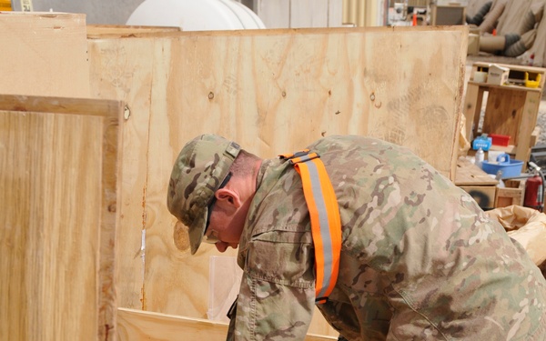 Soldiers sift, sort, scrub, ship, save: Retro-sort yard operations in Kandahar save money, avoid costs