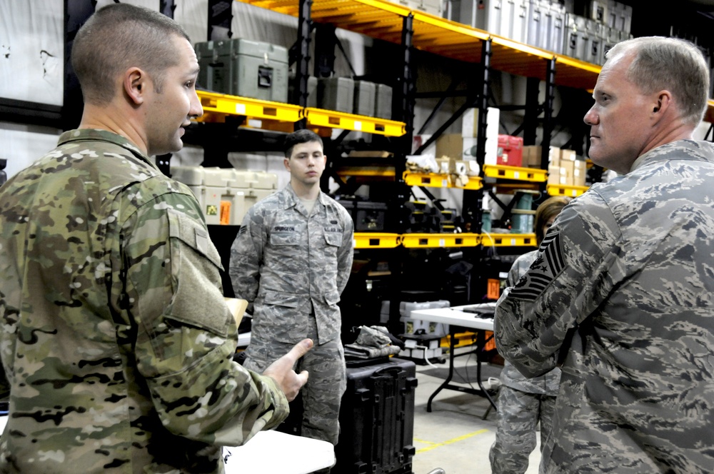 Chief master sergeant of the Air Force talks about technology innovations