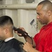 22nd MEU Marines cut hair