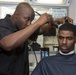 22nd MEU Marines cut hair