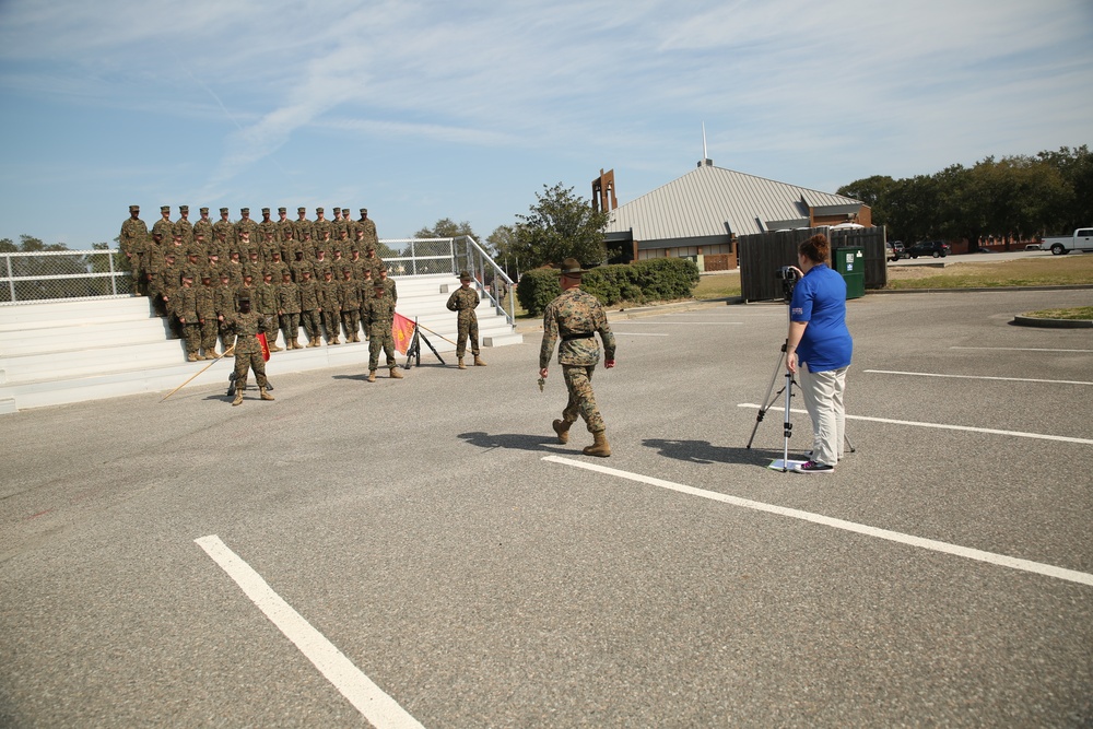 Photo Gallery: Recruits' platoons pose for keepsake photos on Parris Island