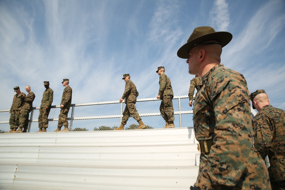 Photo Gallery: Recruits' platoons pose for keepsake photos on Parris Island