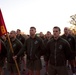 Marines run in honor of the 238th Marine Corps birthday
