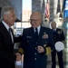 Hagel with Coast Guard commandant before Council of Governors meeting
