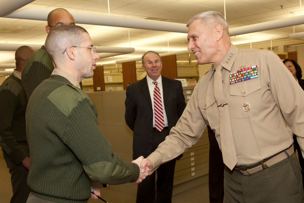 Assistant commandant of the Marine Corps