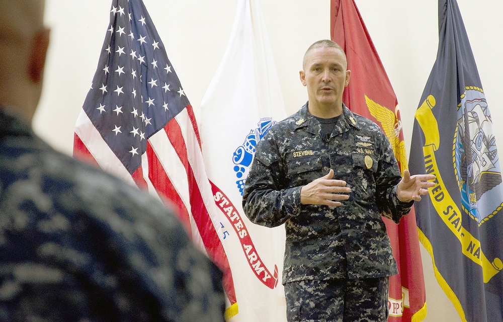 Master chief petty officer of the Navy all-hands call
