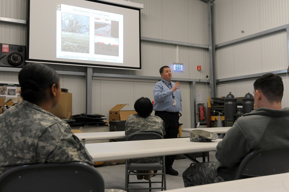 Improvised Explosive Device (IED) Awareness Class, Grafenwoehr Germany