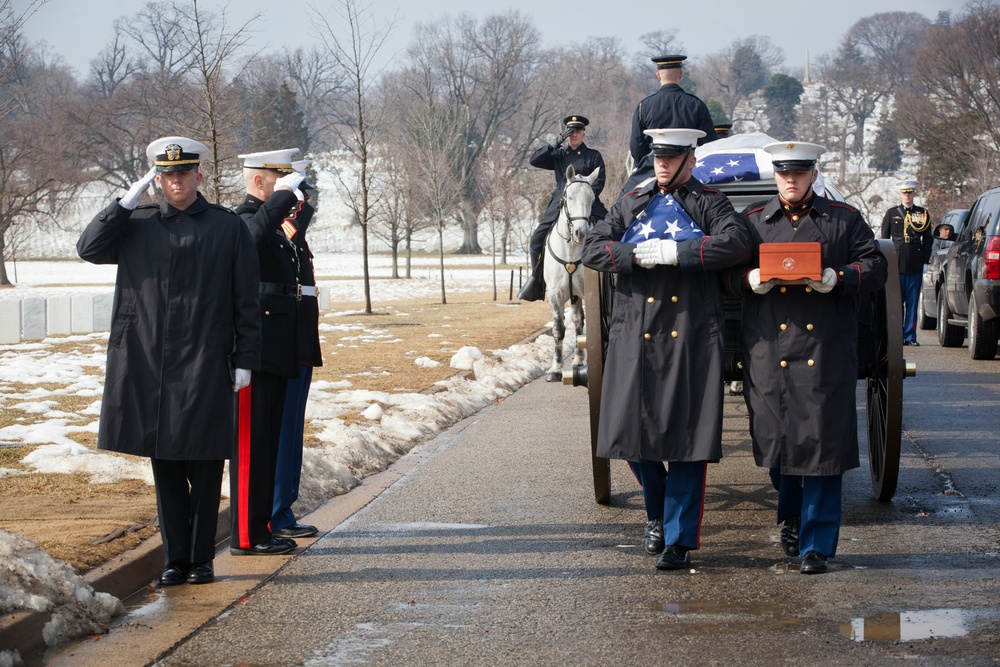 Arlington funeral