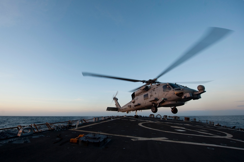 USS Arleigh Burke operations